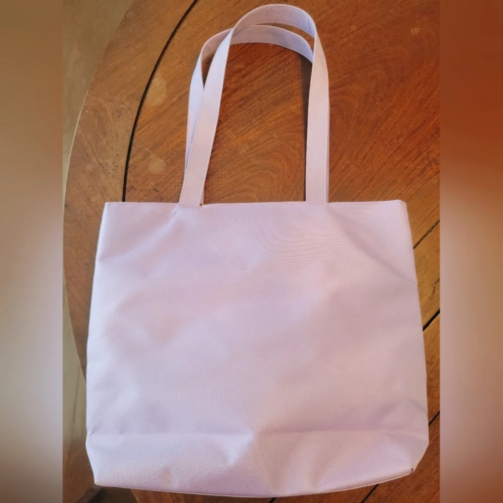 Lavender Clinique reversible tote NWOT - Picture 5 of 8